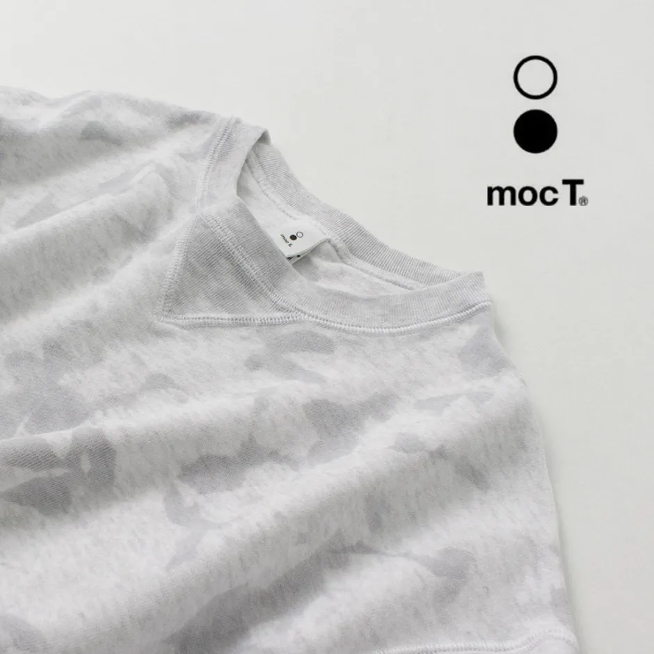 Sweatshirts^MOC T / Garment Dyed Loopwheel Crew Neck Pullover white
