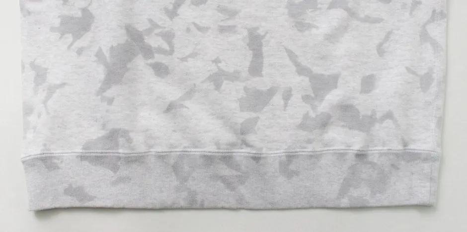 Sweatshirts^MOC T / Garment Dyed Loopwheel Crew Neck Pullover white