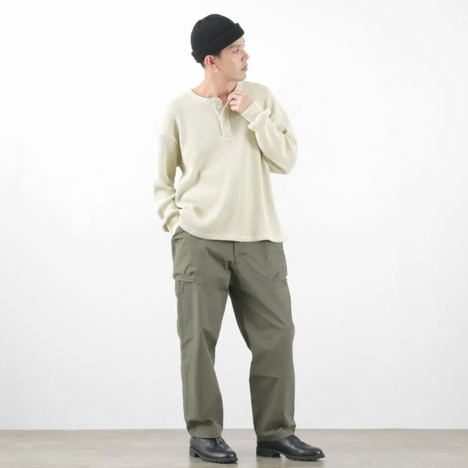 T-Shirts^MOC T / Heavy Neon Waffle Henry Neck Pullover