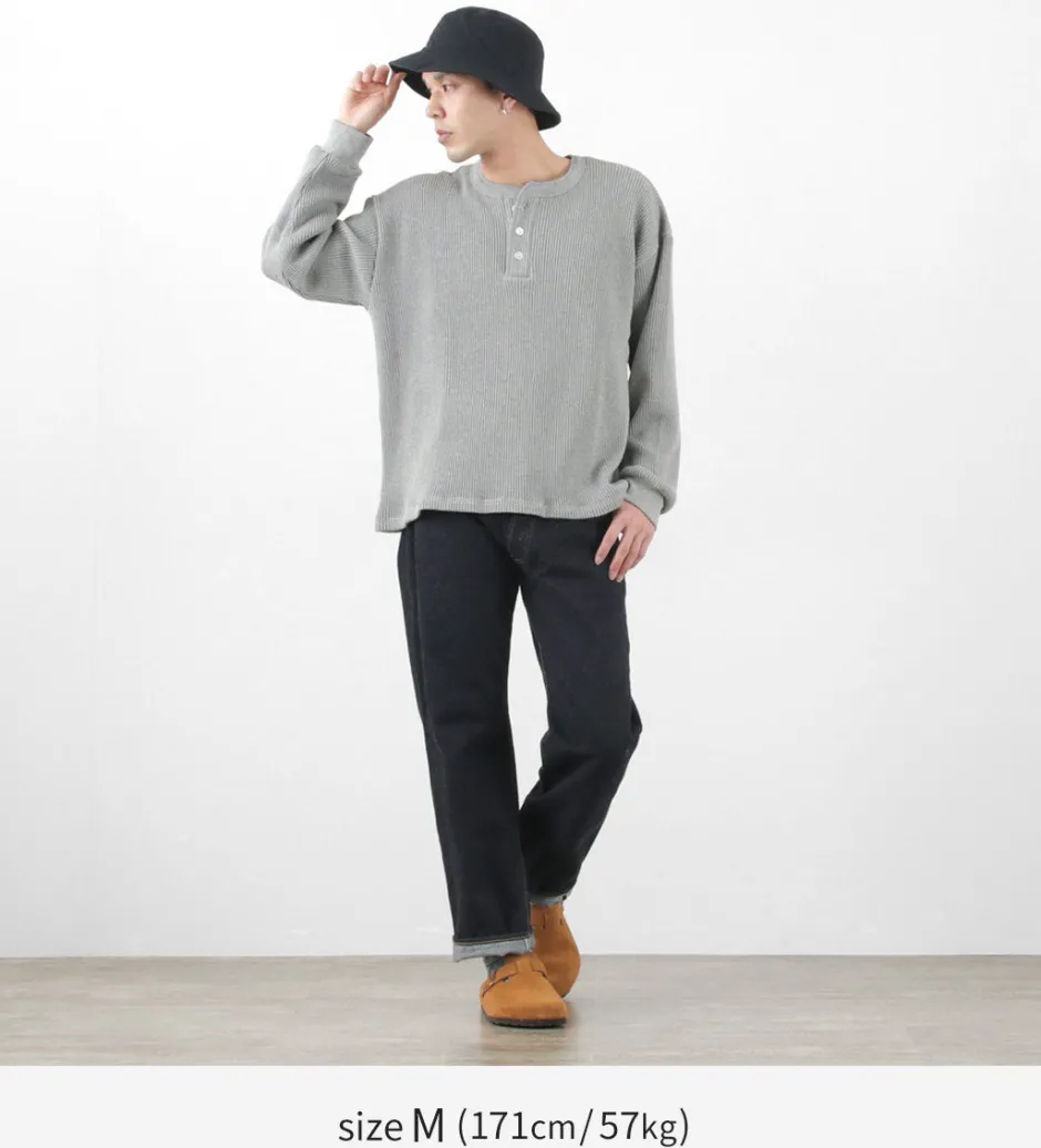 T-Shirts^MOC T / Heavy Neon Waffle Henry Neck Pullover