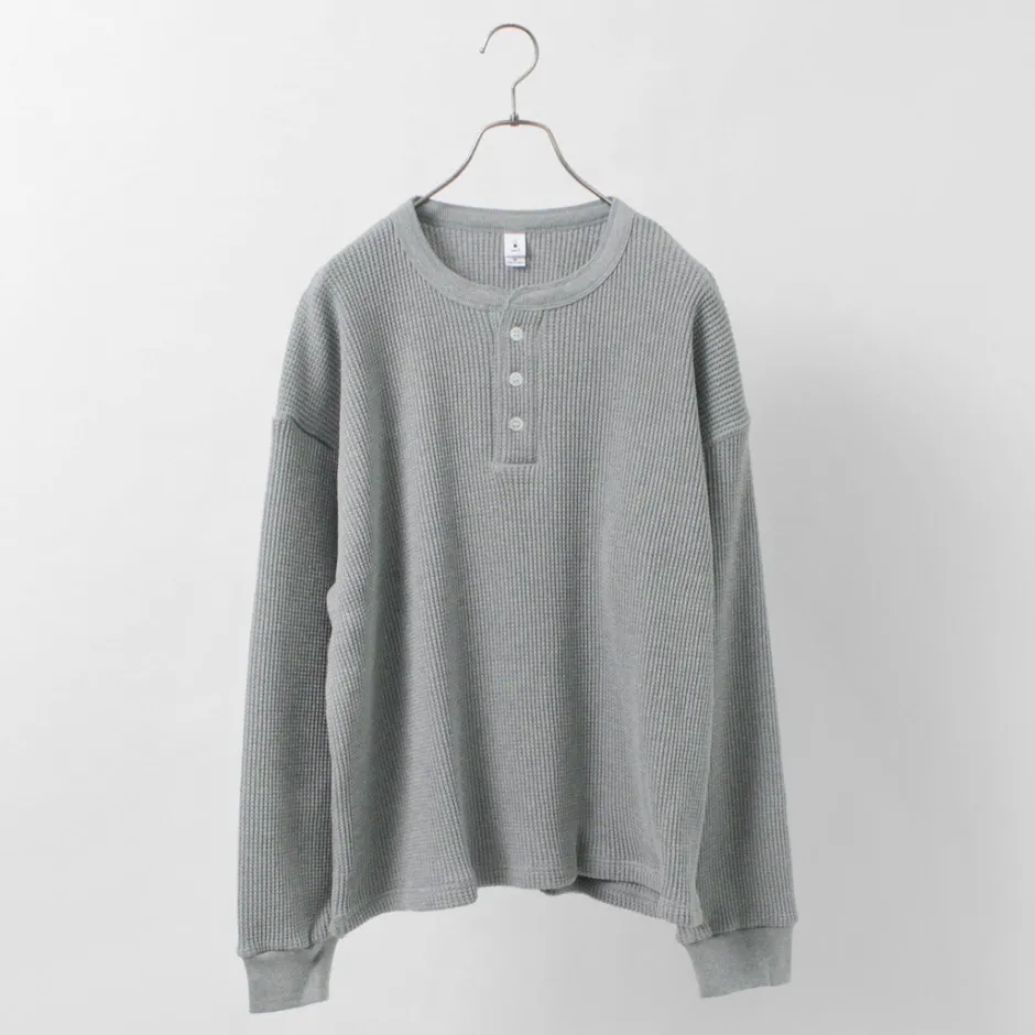 T-Shirts^MOC T / Heavy Neon Waffle Henry Neck Pullover