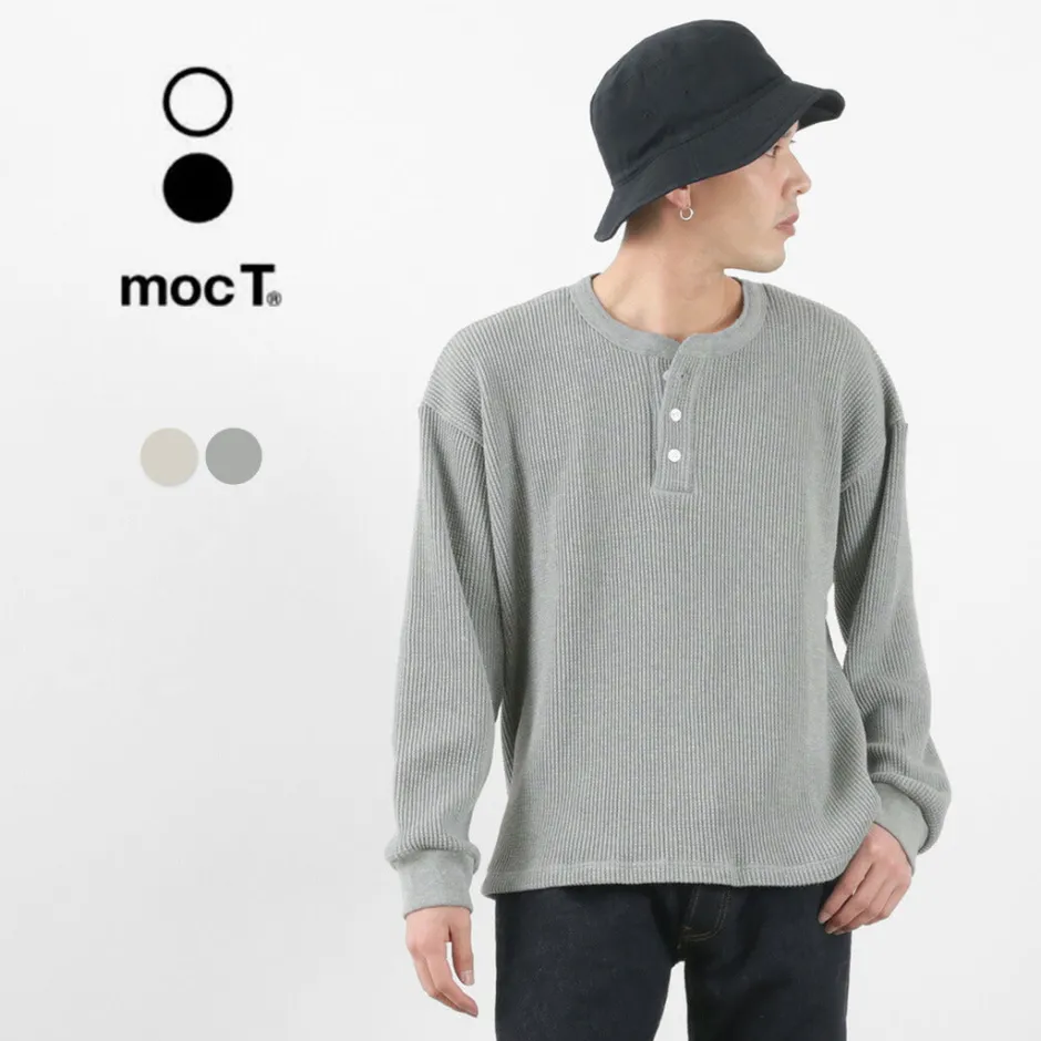 T-Shirts^MOC T / Heavy Neon Waffle Henry Neck Pullover