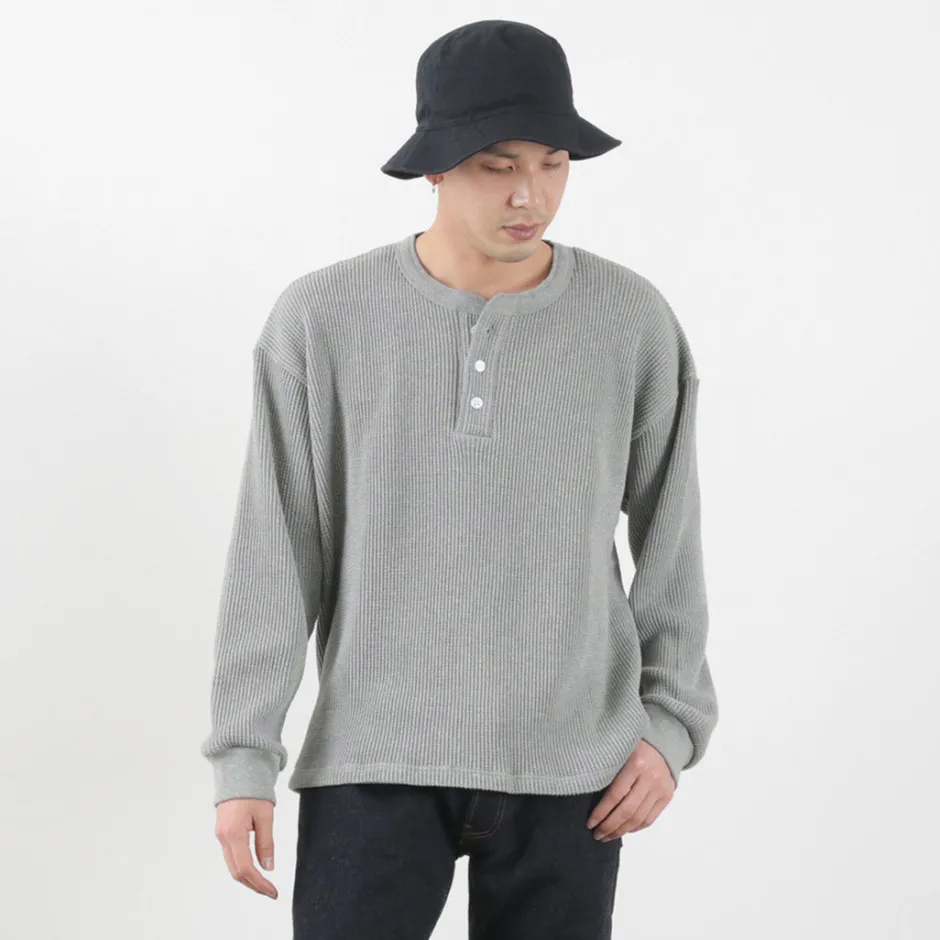 T-Shirts^MOC T / Heavy Neon Waffle Henry Neck Pullover