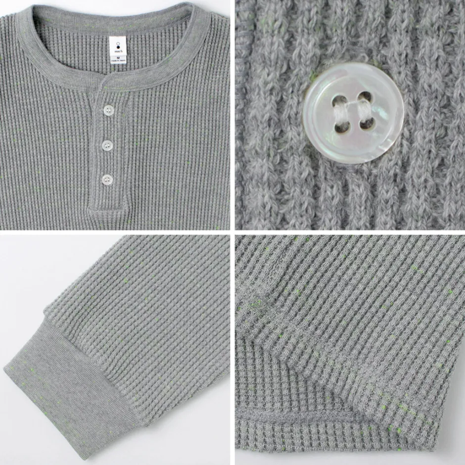 T-Shirts^MOC T / Heavy Neon Waffle Henry Neck Pullover