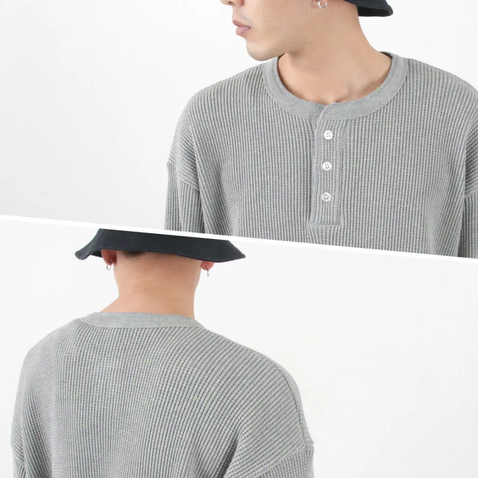 T-Shirts^MOC T / Heavy Neon Waffle Henry Neck Pullover