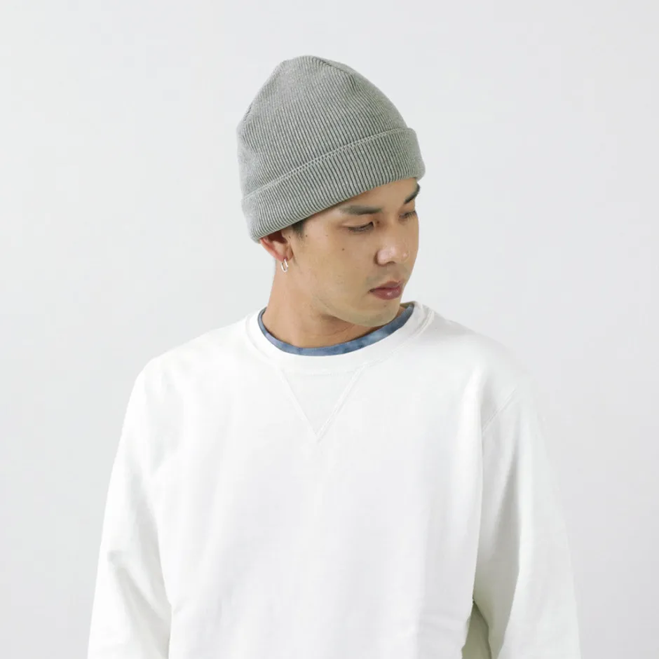Hats^MOC T / HEAVY WEIGHT KNIT CAP gray