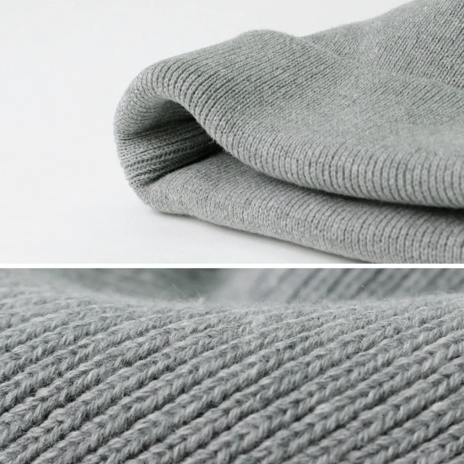 Hats^MOC T / HEAVY WEIGHT KNIT CAP gray