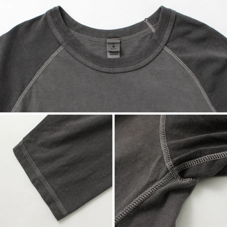 T-Shirts^MOC T / Overdyed Baseball Long Sleeve Big Tee