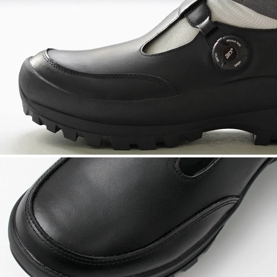 Leather Shoes & Boots^MOLLE SHOES / Free Rock T-Strap Leather Shoes black
