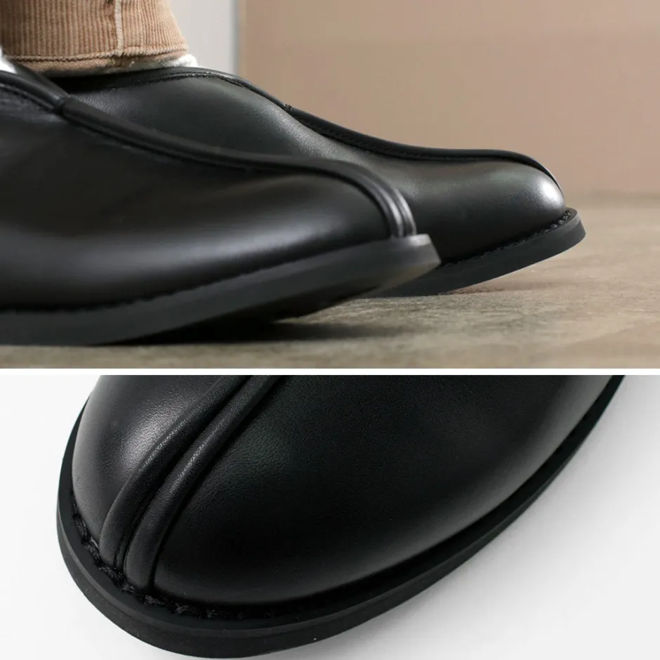 Leather Shoes & Boots^MOLLE SHOES / Kung Fu Leather Shoes black