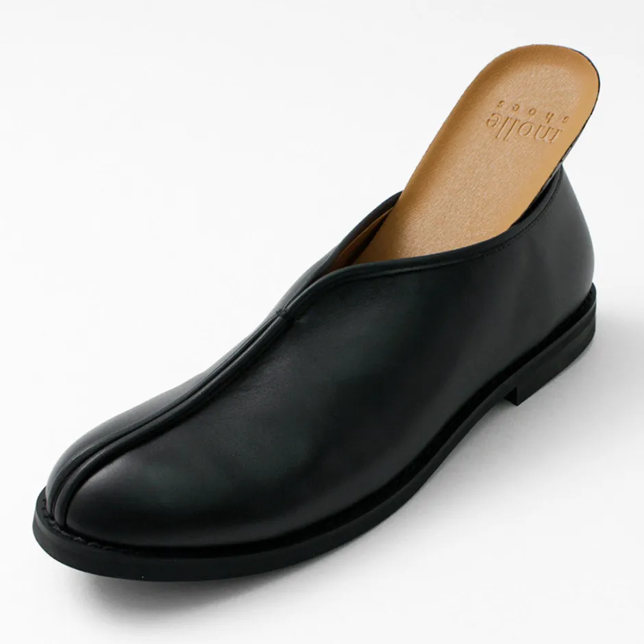 Leather Shoes & Boots^MOLLE SHOES / Kung Fu Leather Shoes black