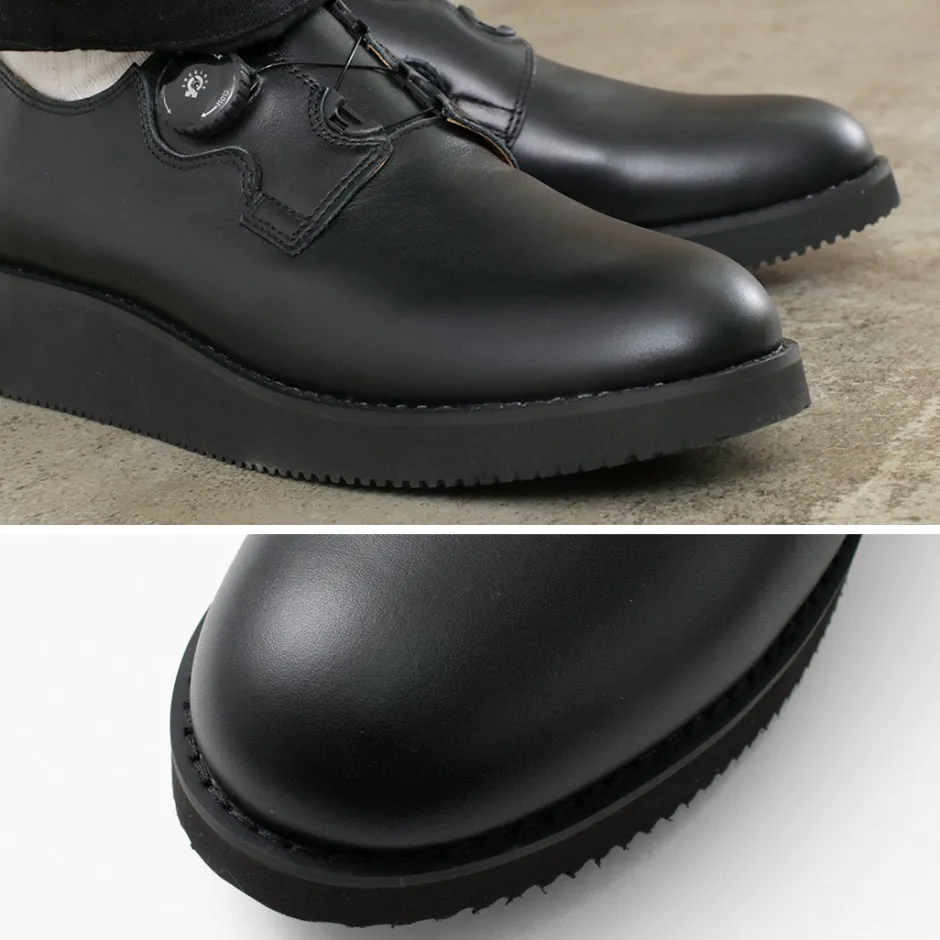 Leather Shoes & Boots^MOLLE SHOES / Postman Leather Shoes black