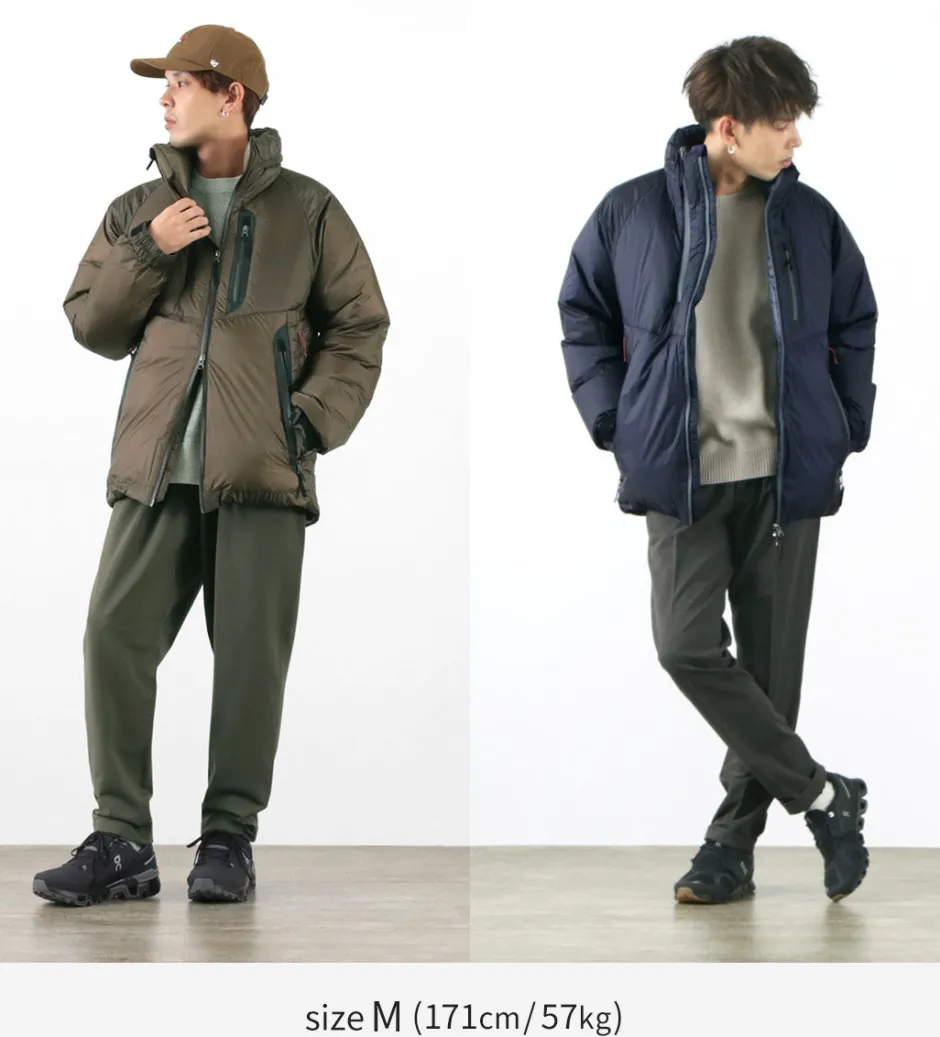 Down Wear^NANGA / Aurora Light Stand Collar Down Jacket