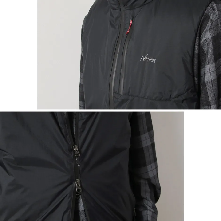 Down Wear^NANGA / Aurora Tex Stand Collar Down Vest