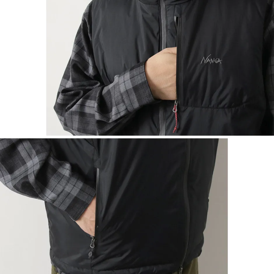 Down Wear^NANGA / Aurora Tex Stand Collar Down Vest
