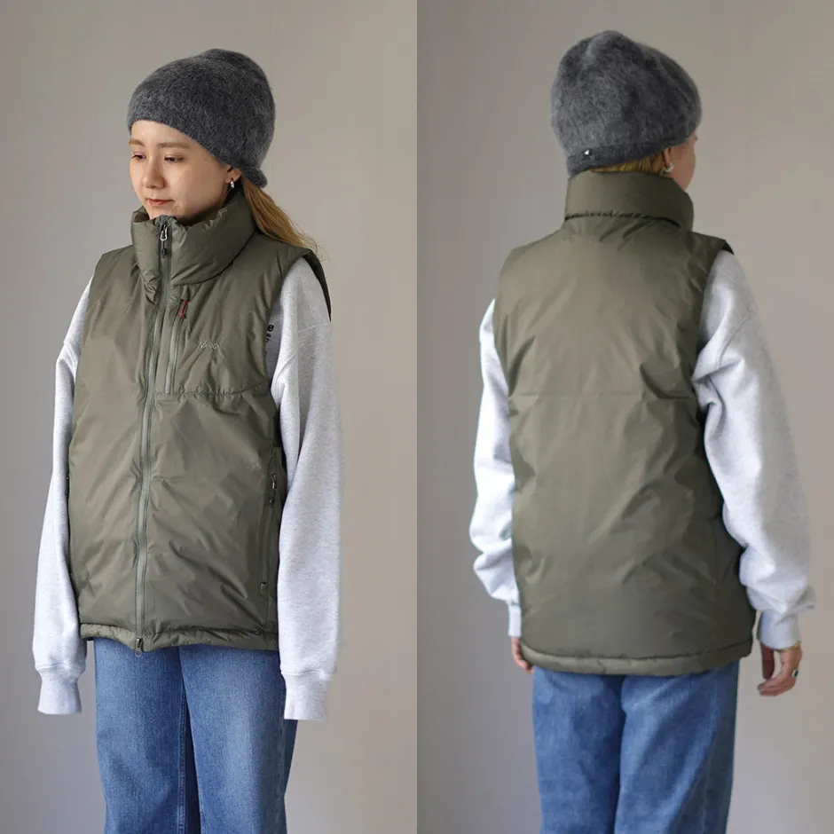 Down Wear^NANGA / Aurora Tex Stand Collar Down Vest