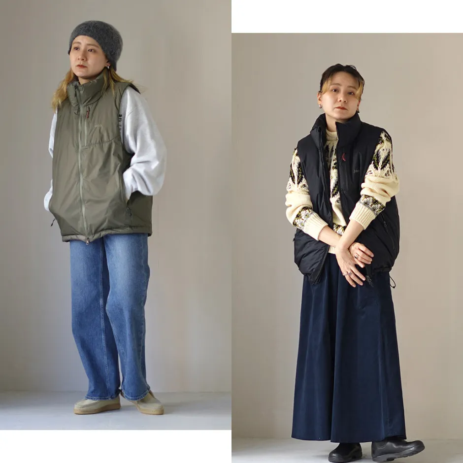 Down Wear^NANGA / Aurora Tex Stand Collar Down Vest