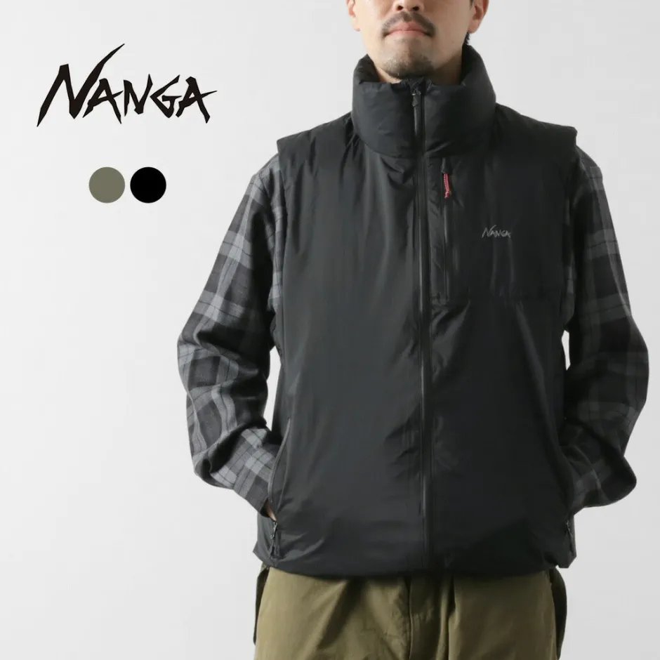 Down Wear^NANGA / Aurora Tex Stand Collar Down Vest