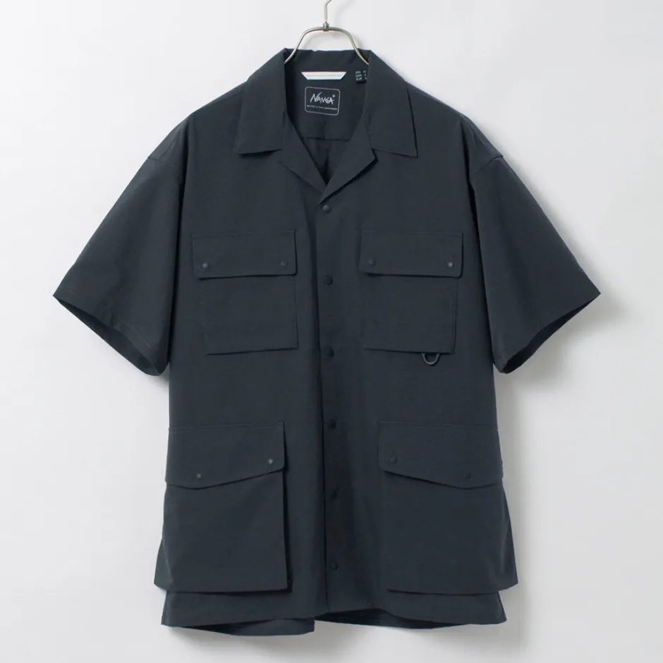 Shirts^NANGA / Dot Air Utility pocket Short Sleeve Shirt