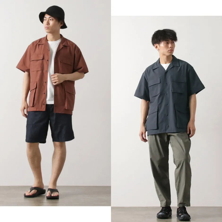 Shirts^NANGA / Dot Air Utility pocket Short Sleeve Shirt