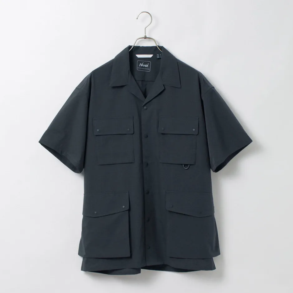 Shirts^NANGA / Dot Air Utility pocket Short Sleeve Shirt