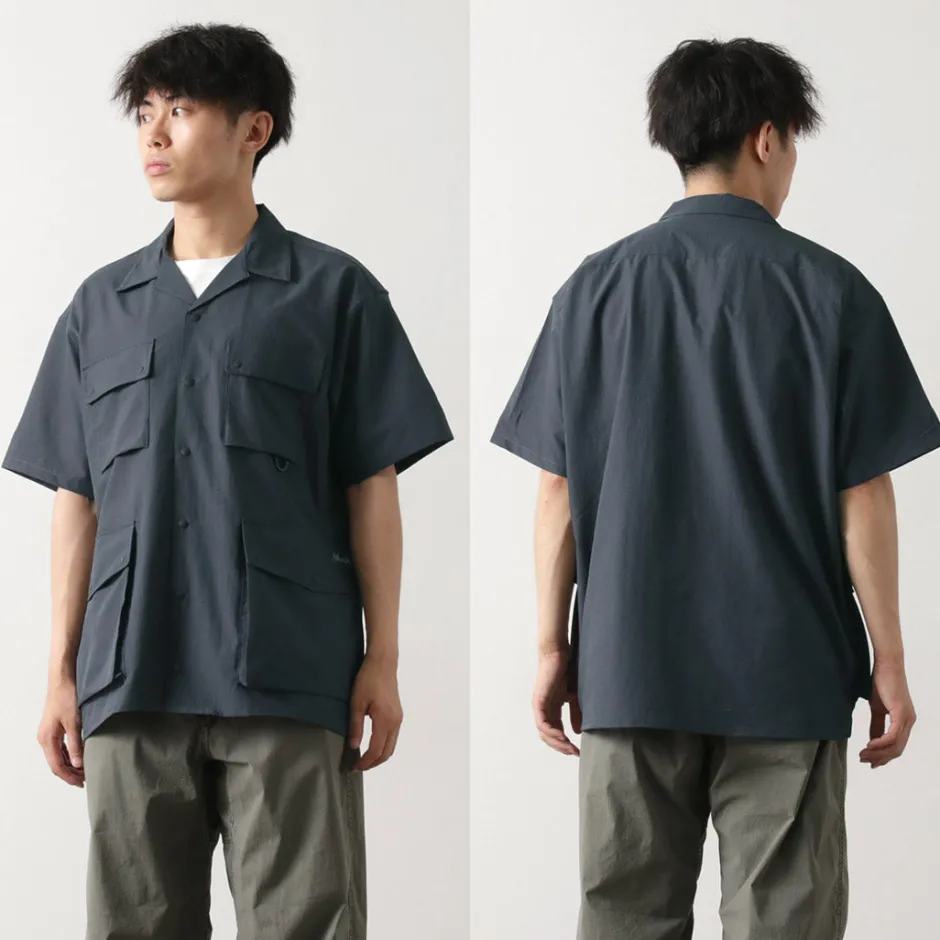 Shirts^NANGA / Dot Air Utility pocket Short Sleeve Shirt