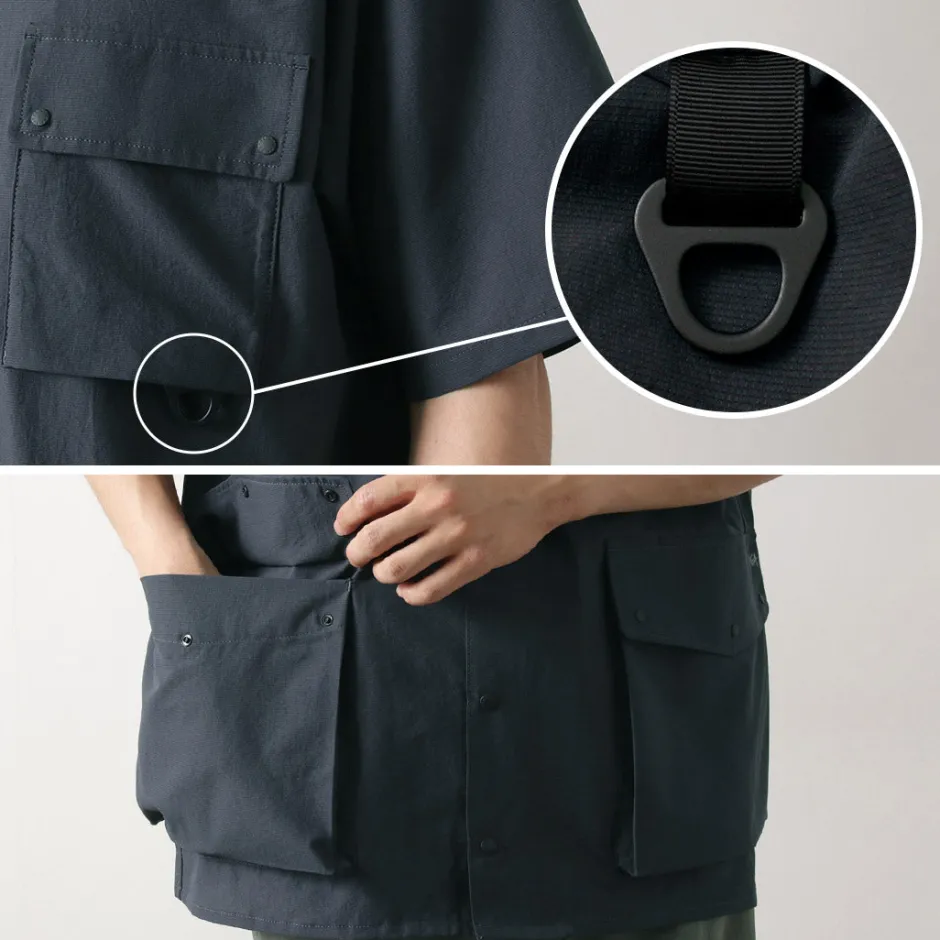Shirts^NANGA / Dot Air Utility pocket Short Sleeve Shirt