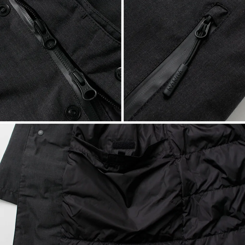 Coats^NANGA / Down Soutien Collar Coat Fire-resistant