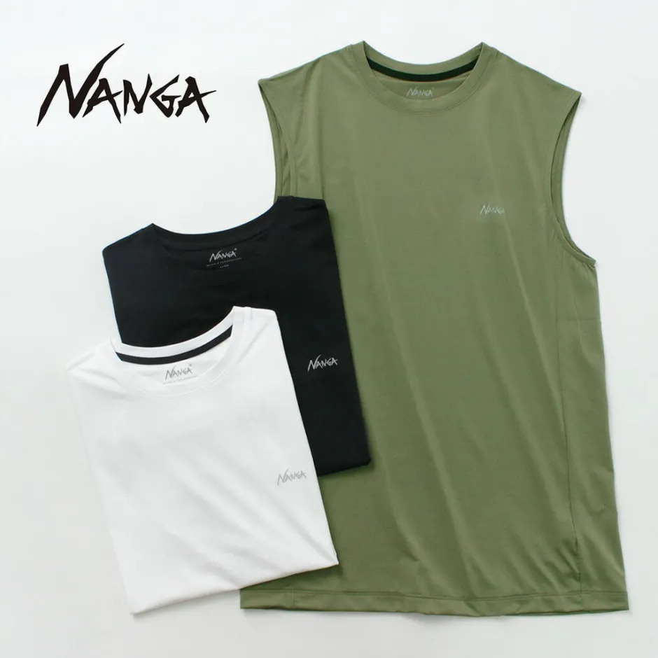 T-Shirts^NANGA / Dry base layer no sleeve tee