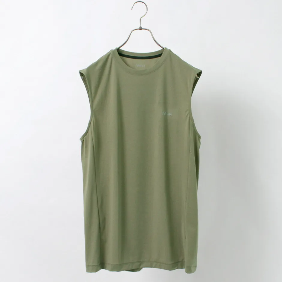 T-Shirts^NANGA / Dry base layer no sleeve tee