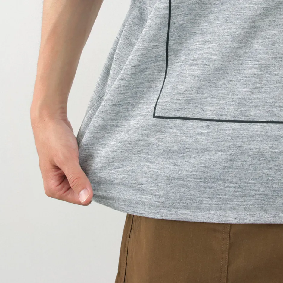 T-Shirts^NANGA / Dry Mix Frame Logo Tee