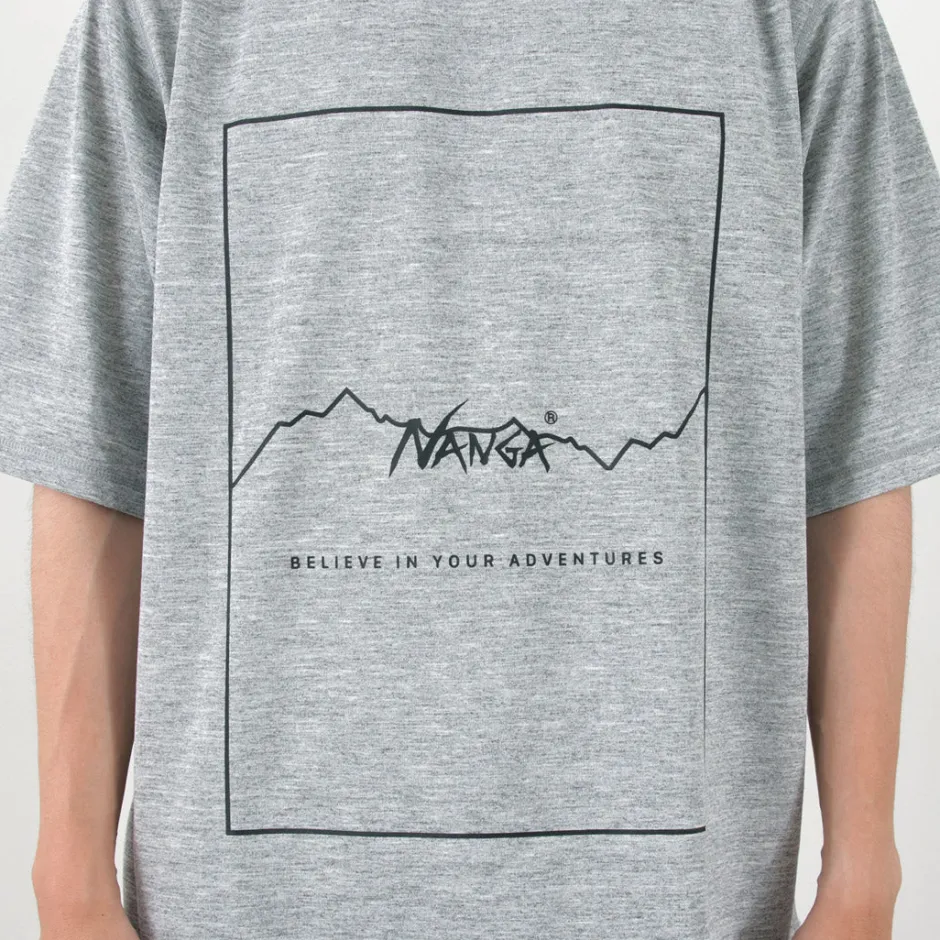 T-Shirts^NANGA / Dry Mix Frame Logo Tee