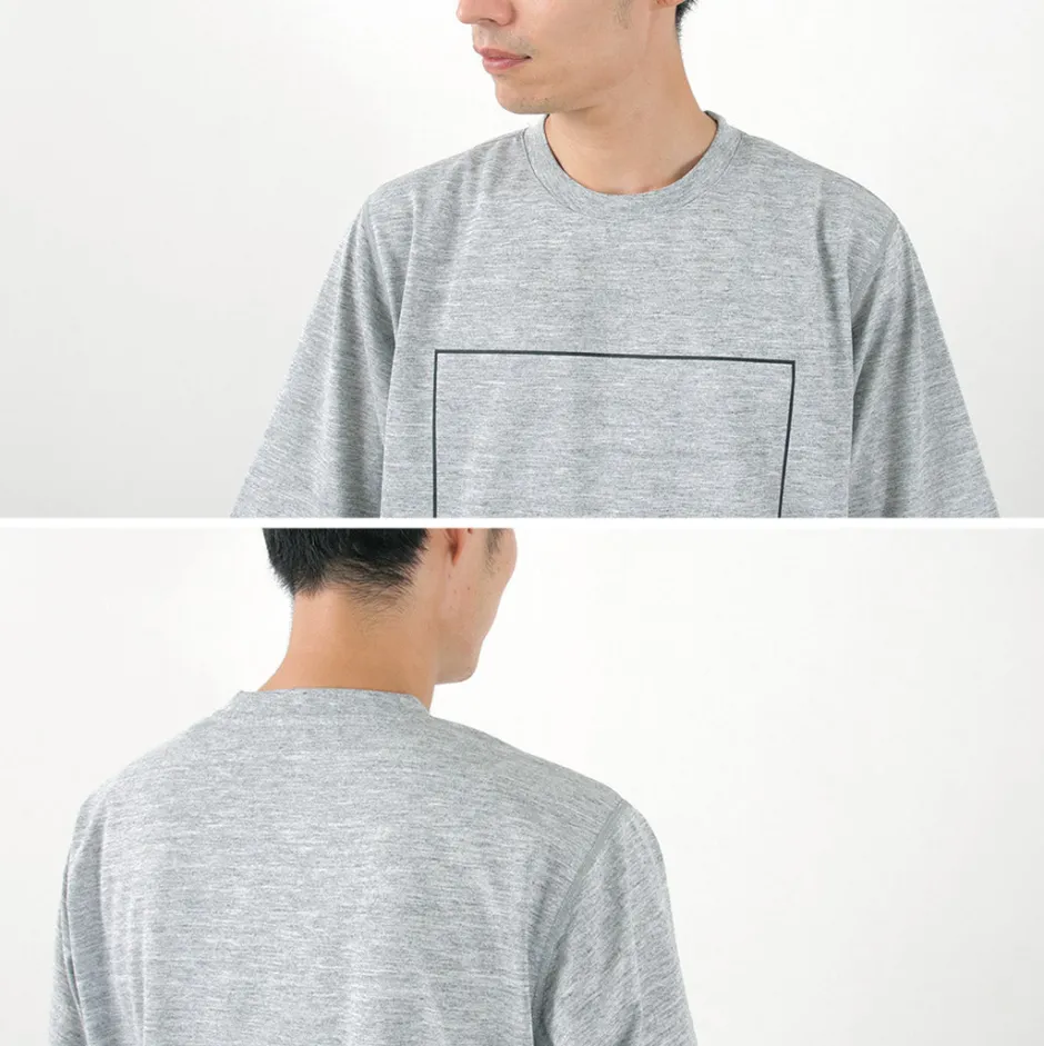 T-Shirts^NANGA / Dry Mix Frame Logo Tee