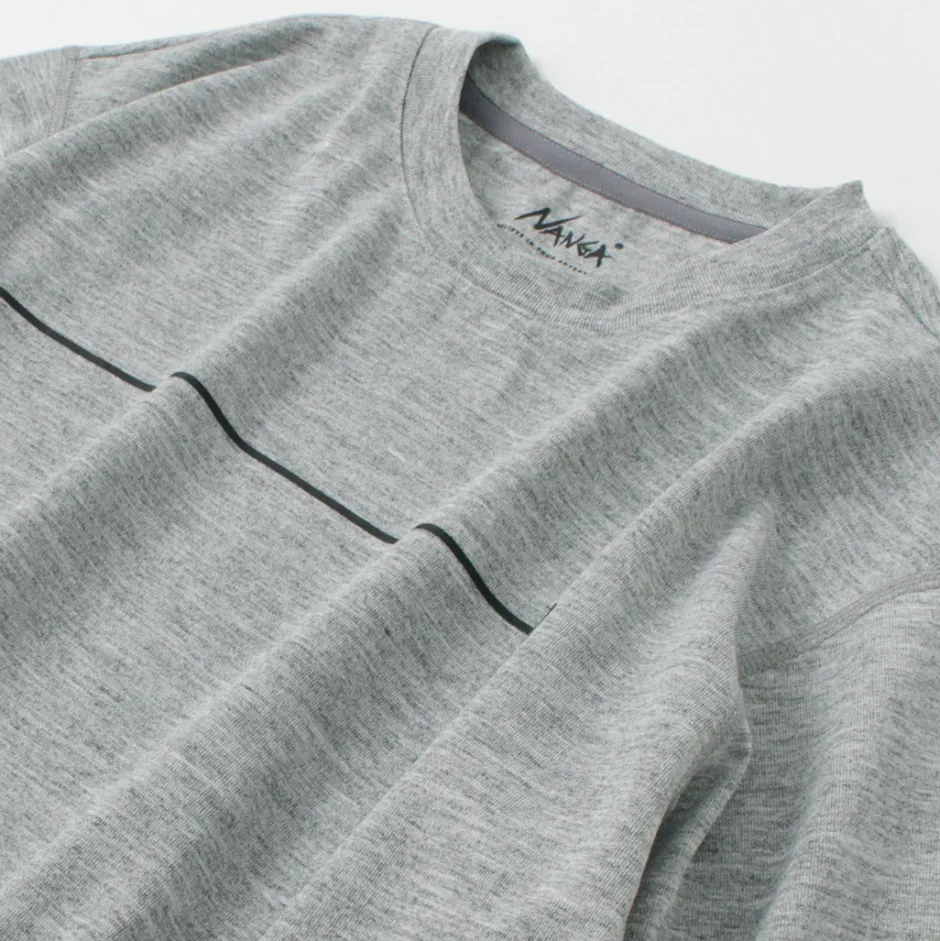 T-Shirts^NANGA / Dry Mix Frame Logo Tee