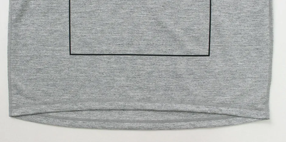 T-Shirts^NANGA / Dry Mix Frame Logo Tee