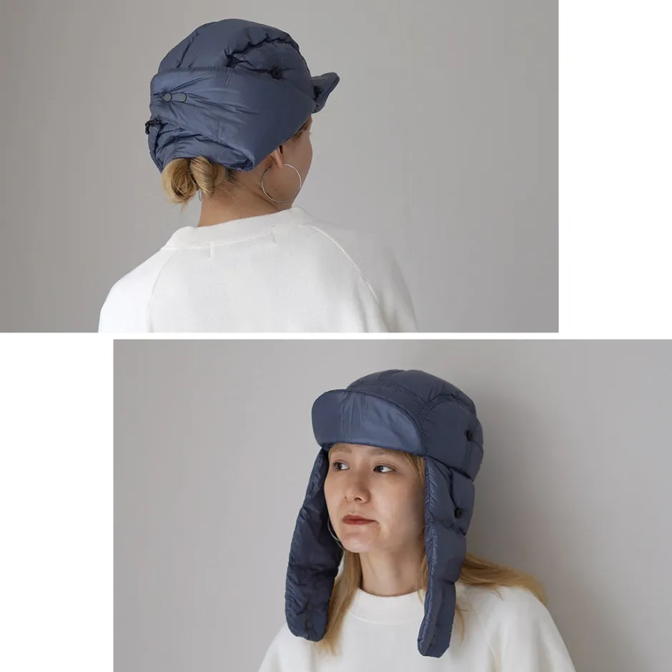 Hats^NANGA / Mountain Lodge Down Ear Flap Cap