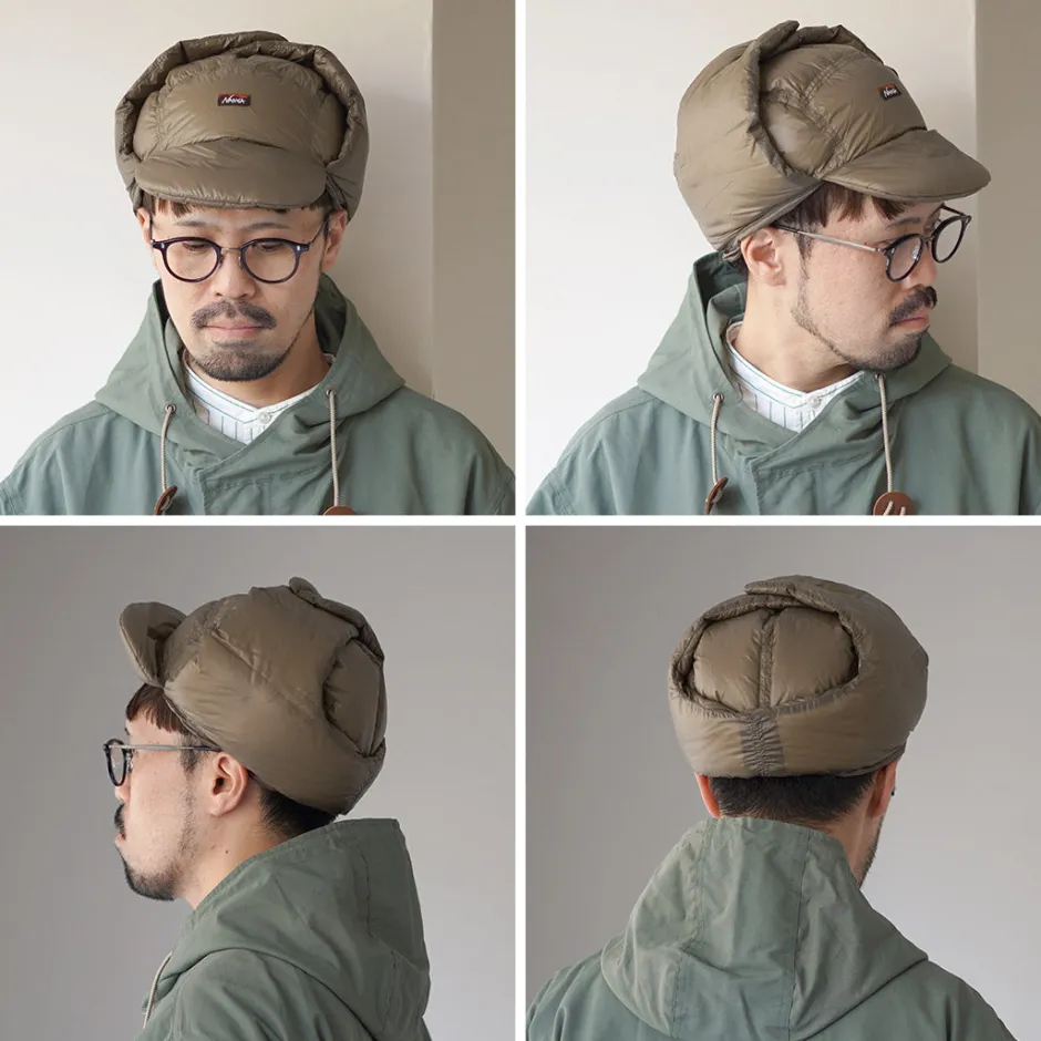 Hats^NANGA / Mountain Lodge Down Ear Flap Cap