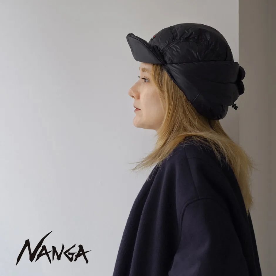 Hats^NANGA / Mountain Lodge Down Ear Flap Cap