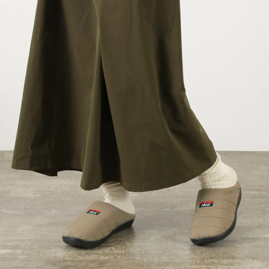 Sandals^NANGA / x SUBU Fire-resistant Winter Sandals