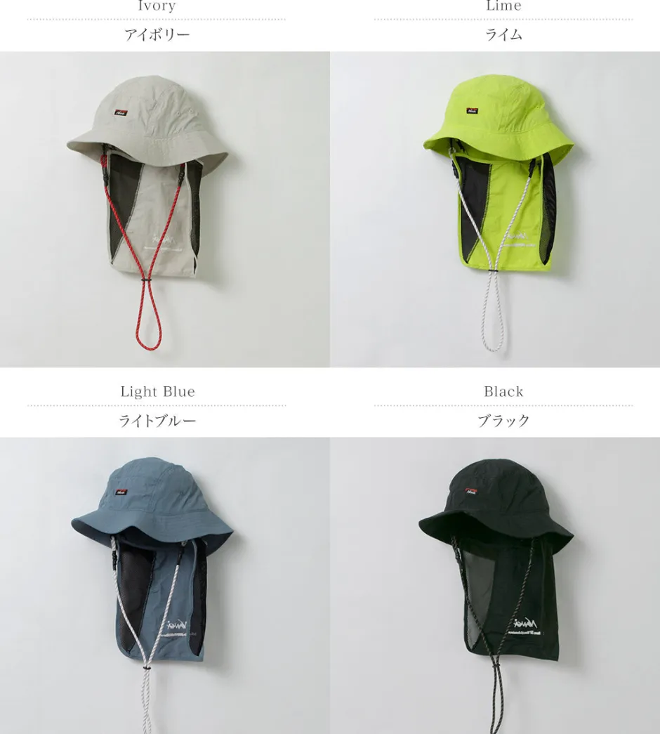 Hats^NANGA / Nylon Tusser Sunshade Hat
