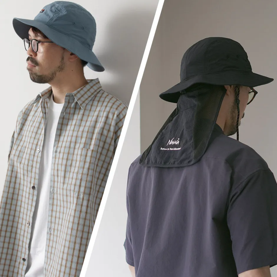 Hats^NANGA / Nylon Tusser Sunshade Hat