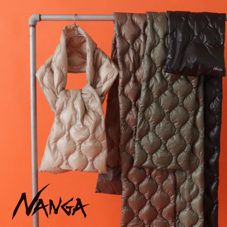 Scarfs^NANGA / Onion quilt down scarf