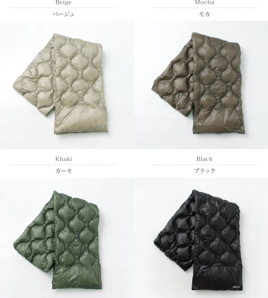 Scarfs^NANGA / Onion quilt down scarf