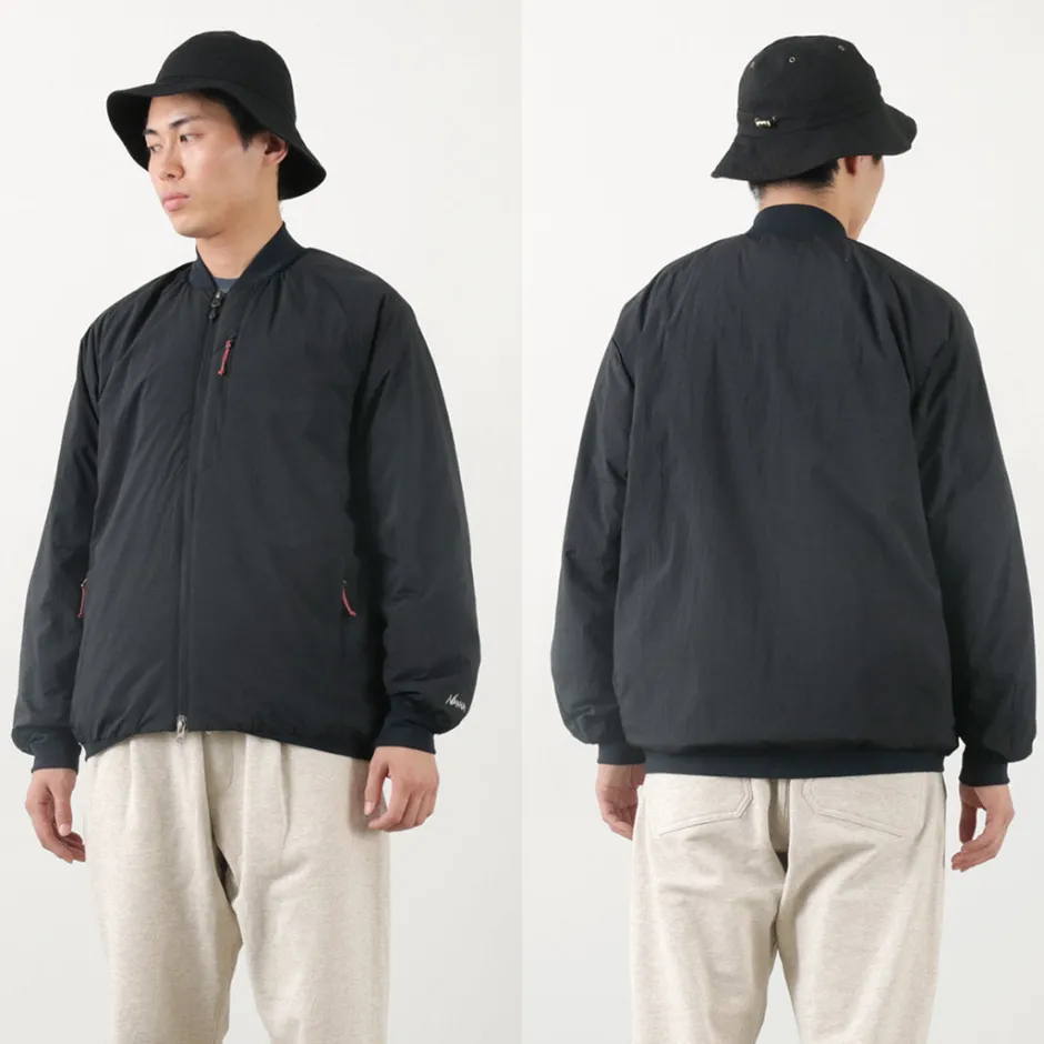 Jackets^NANGA / Soft Down Varsity Blouson black