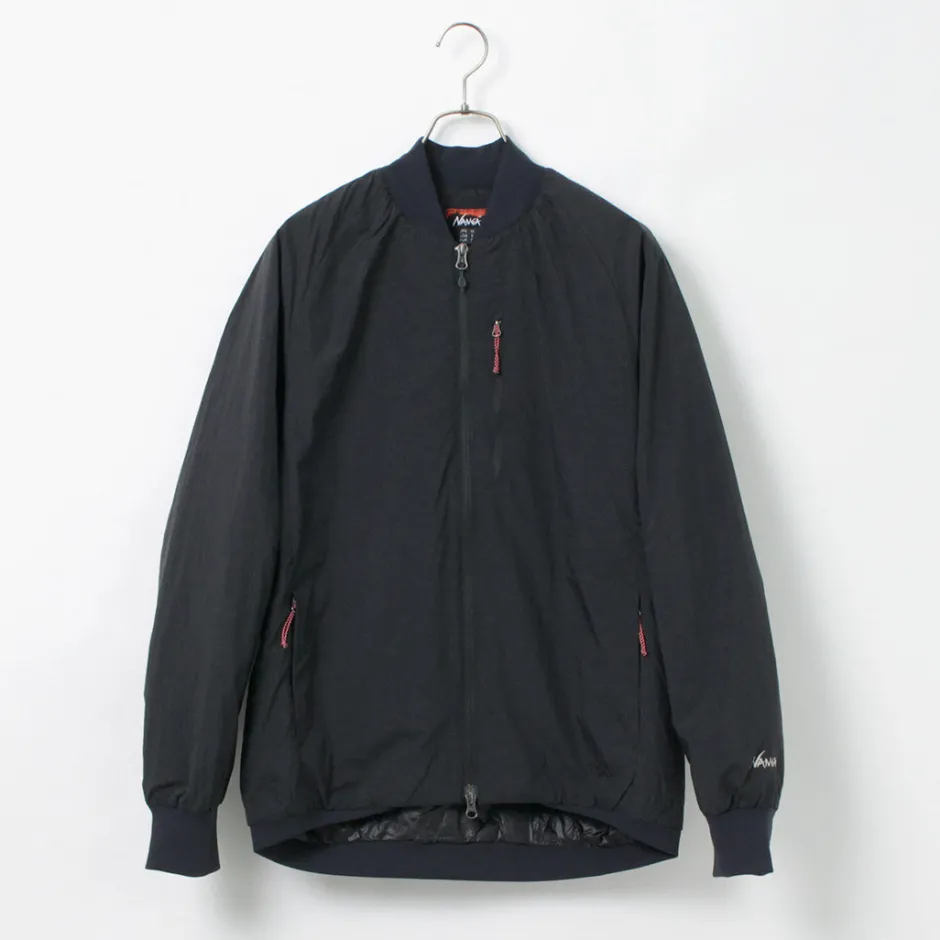 Jackets^NANGA / Soft Down Varsity Blouson black