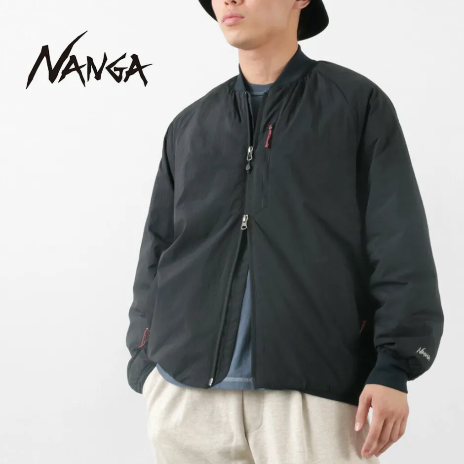 Jackets^NANGA / Soft Down Varsity Blouson black