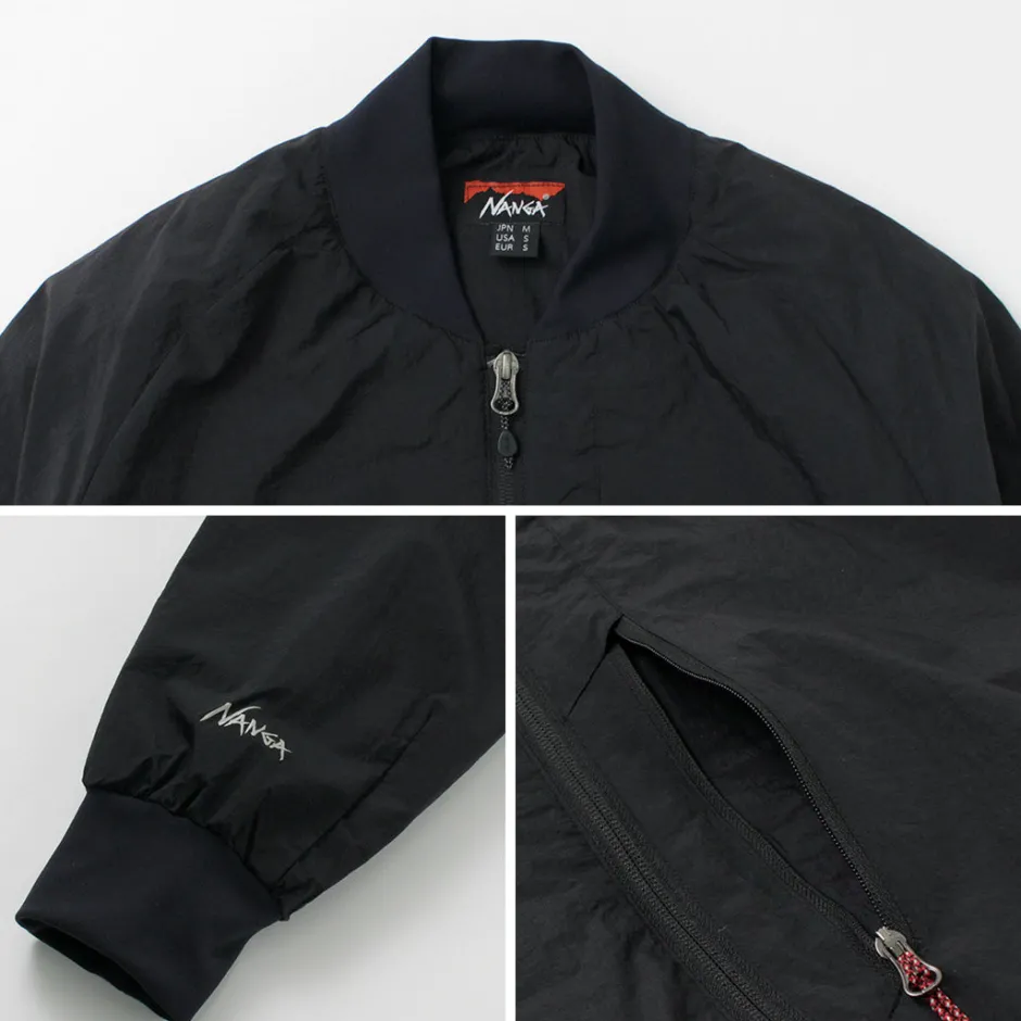 Jackets^NANGA / Soft Down Varsity Blouson black