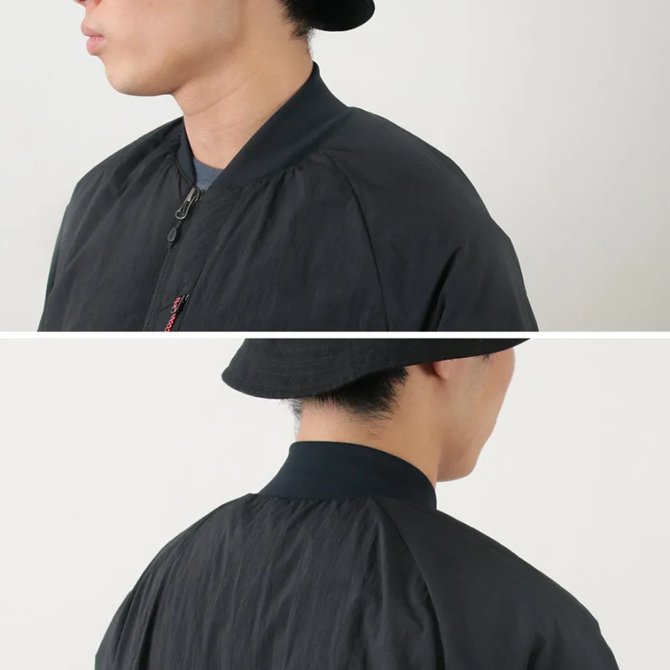 Jackets^NANGA / Soft Down Varsity Blouson black