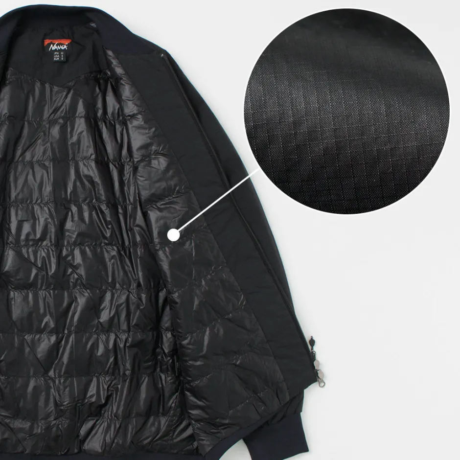 Jackets^NANGA / Soft Down Varsity Blouson black