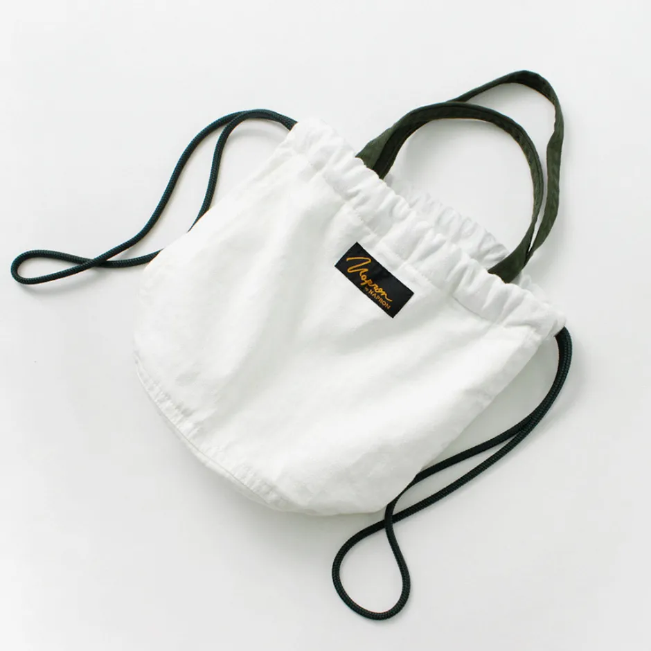 Tote Bags^NAPRON / 8oz Denim Patient Bag Small 5L white